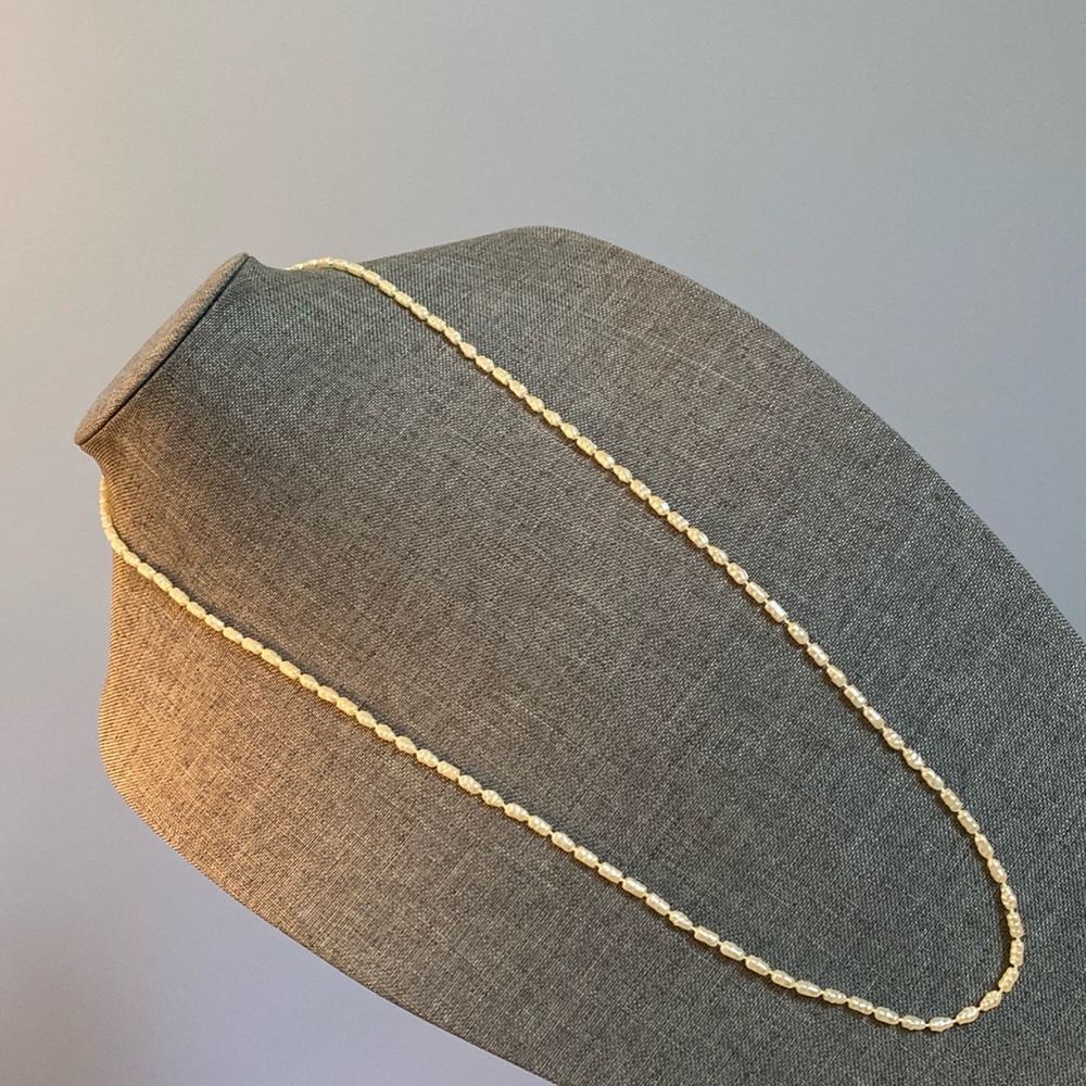 36” Strand Faux Freshwater Pearls